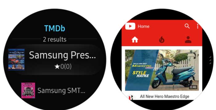 Samsung Internet for Galaxy Watch