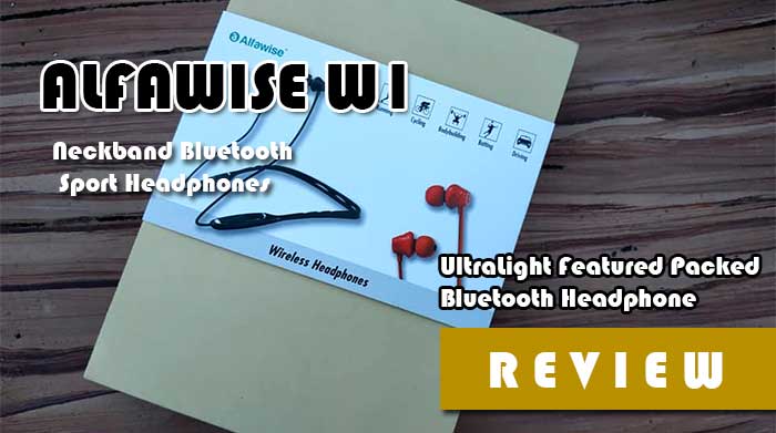 Alfawise W1 - UltraLight-pakket Bluetooth-hodetelefon