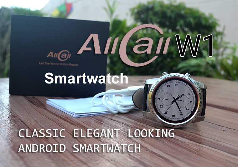 AllCall W1 Smartwatch Review - Klassisk, elegant Android-smartklokke