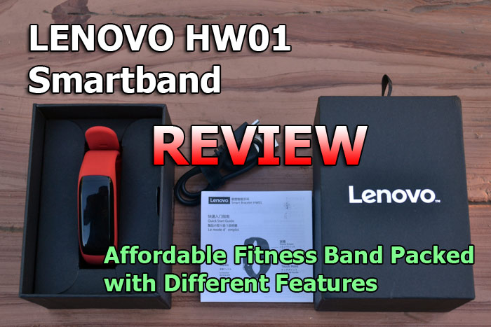 [Gjennomgang] Lenovo HW01 Smartband-Rimelig Smart Fitness Band