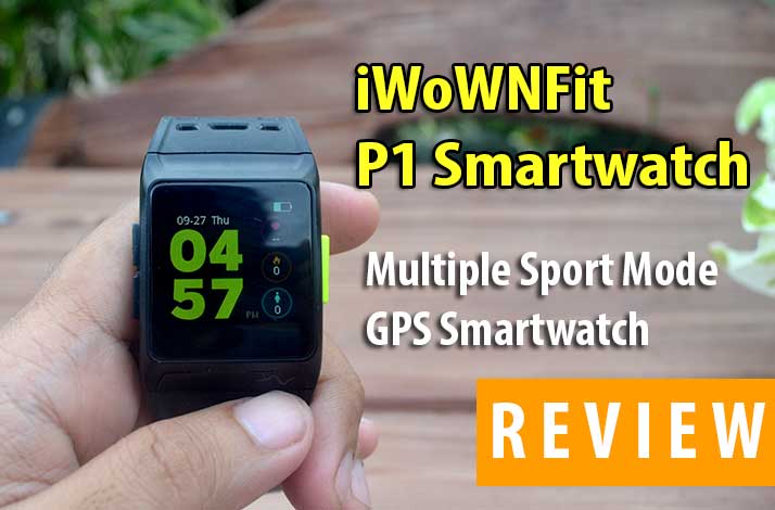 [Gjennomgang] iWOWNFIT P1 Smartwatch