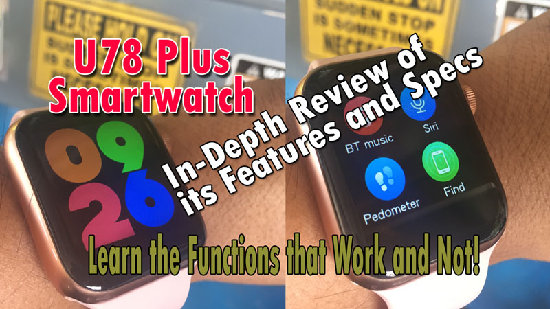 U78-Plus-smartwatch-gjennomgang