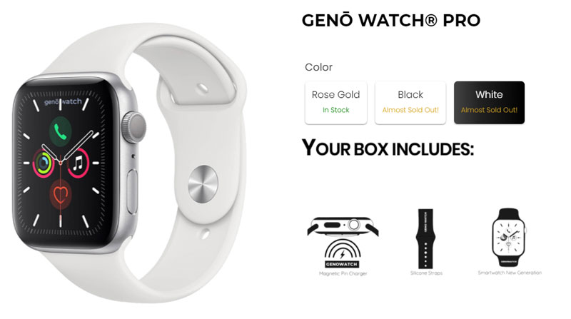 Geno Watch Pro Smartwatch - Funksjoner og spesifikasjoner, hva synes du?