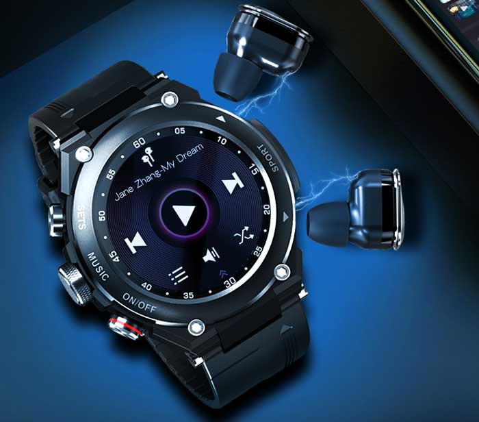 LEMFO T92 Smartwatch + Bluetooth-hodesett