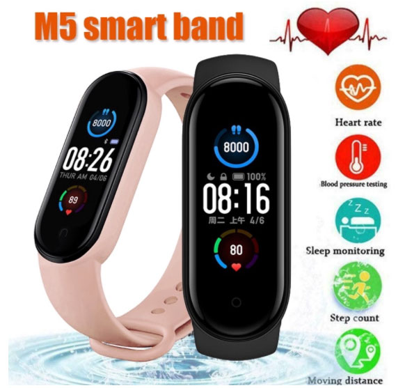 M5 Smartband - billig treningsspor, gjennomgang av funksjoner