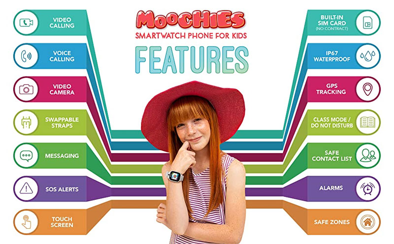 Moochies-Smartwatch-funksjoner