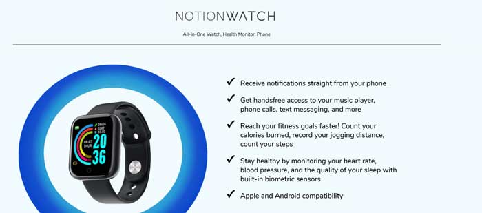 Notion Watch Smartwatch - Billig, men bra?
