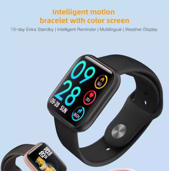 P80 Smartwatch - Sporty, stilig bærbar i et budsjett