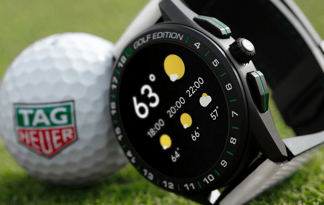 TAG HEUER Tilkoblet Golf Smartwatch
