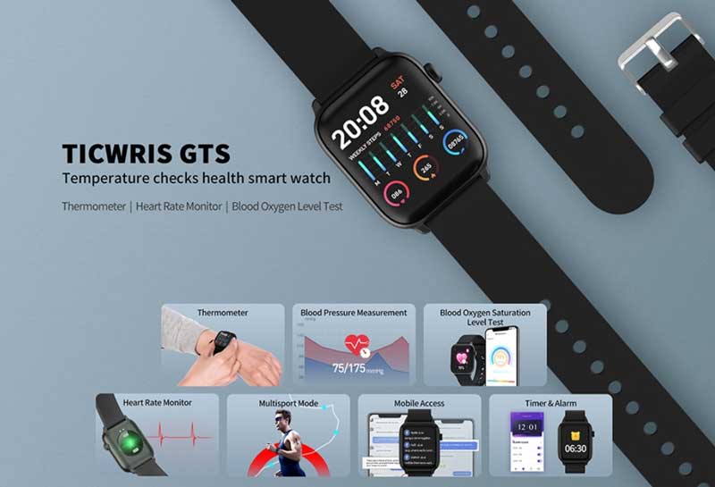 TICWRIS GTS - Et smartur med termometer