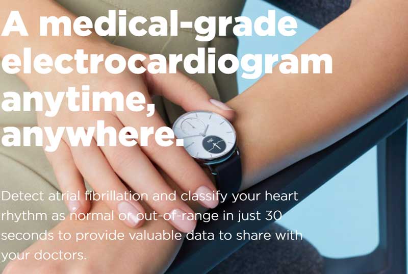Withings Scanwatch hybrid smartklokke