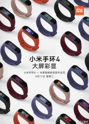 Xiaomi Mi Band 4 Nå tilgjengelig for FORHANDLER