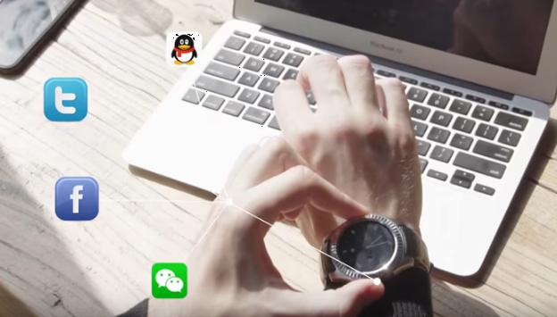 No.1 D7 Android Smartwatch - Større batteri, rimelig pris
