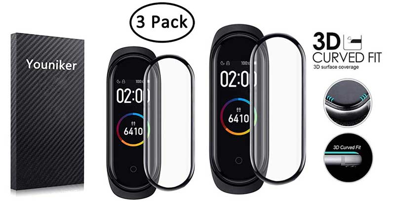 Skjermbeskytter for Mi band 4