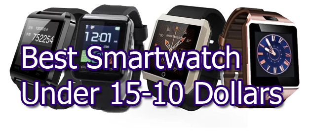 Beste Smartwatch under 15 og 10 dollar