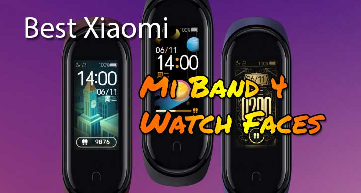 Beste klokkeansikter for Xiaomi Mi Band 4