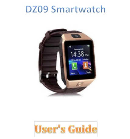 dz09-smartwatch-brukerhåndbok