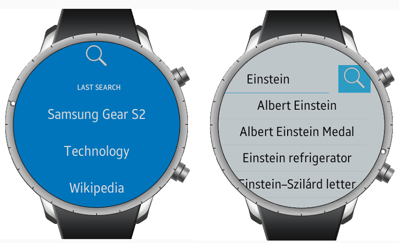 Gear WikiApp - leksikon og ordbok for Gear S3