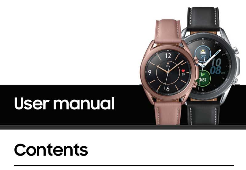 [PDF] Samsung Galaxy Watch 3 Brukerhåndbok - Last ned