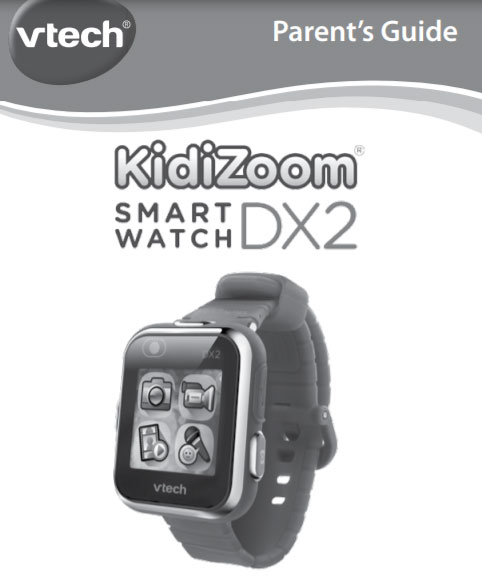 VTech KidiZoom DX2 Smartwatch Brukerhåndbok
