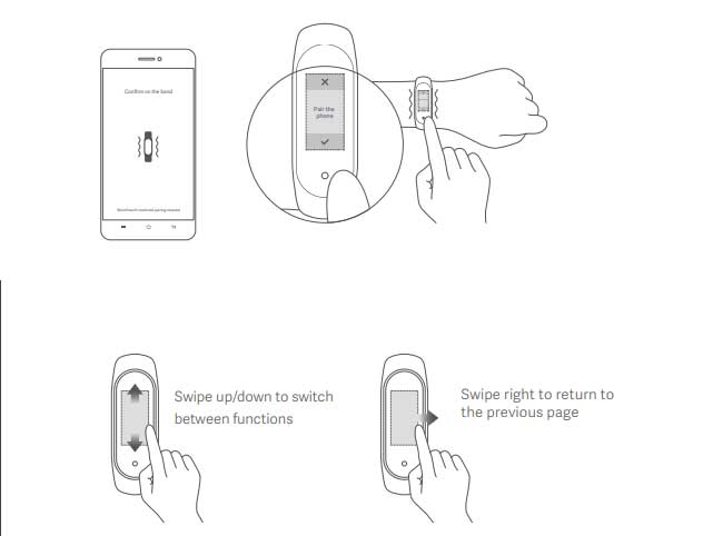 Xiaomi Mi Band 4 Brukerhåndbok