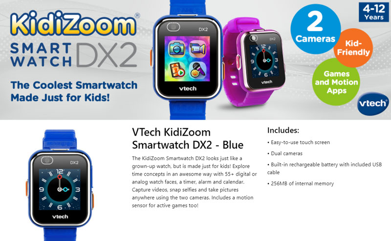 [Problemer og løsninger] VTech KidiZoom DX2 Smartwatch