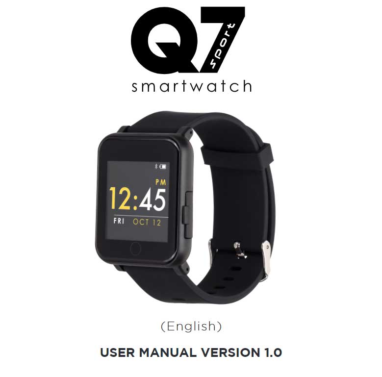 Q7 Sport Smartwatch Brukerhåndbok