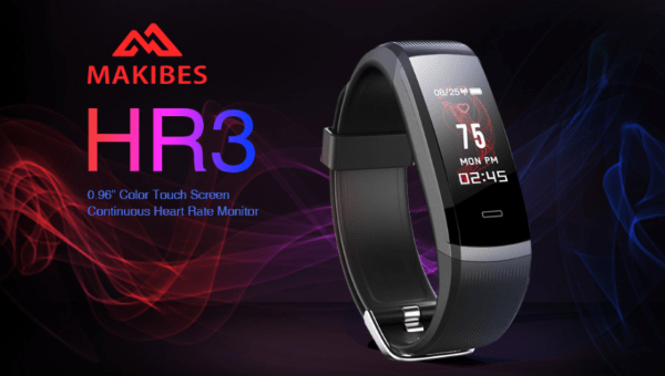 Makibes HR3 - Sporty fargeskjerm Smartband