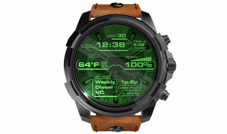 Diesel One Android Wear Smartwatch entrer arenaen