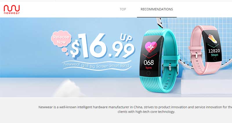 10% AVSLAG for Newwear Smartwatch