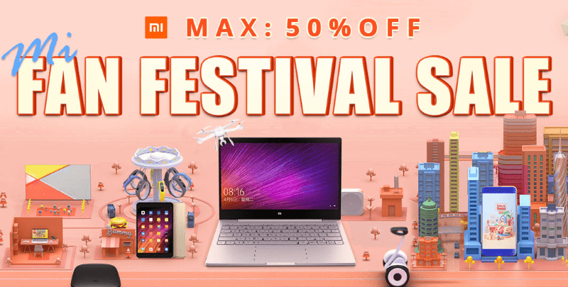 Xiaomi Festival Sale inkludert populære Xiaomi Wearables